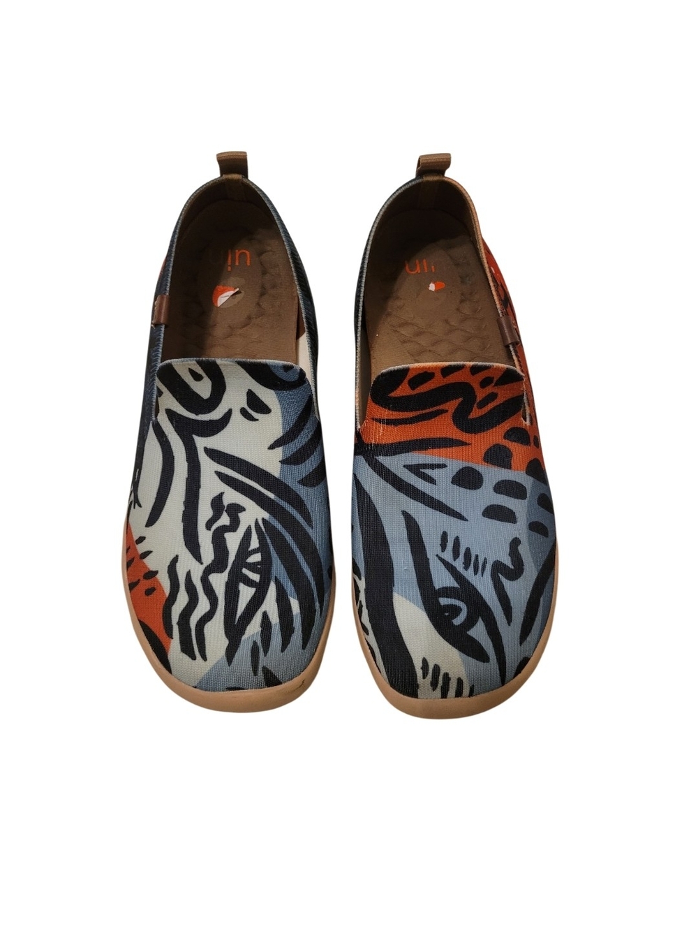 Uin Leopard's Eyes Barcelona Slip On